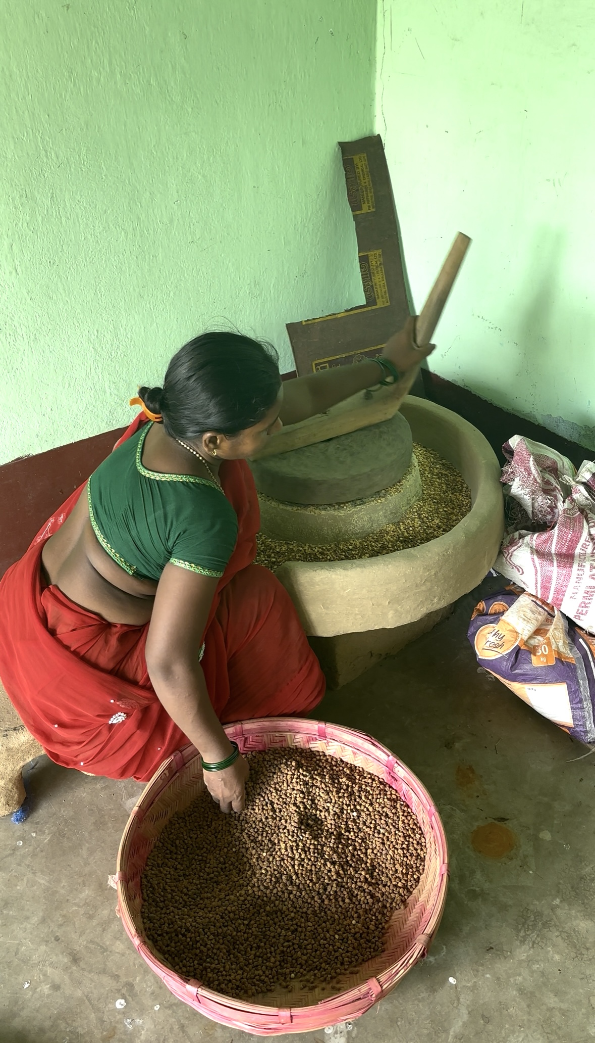 A woman from the Khet Khalihaan community